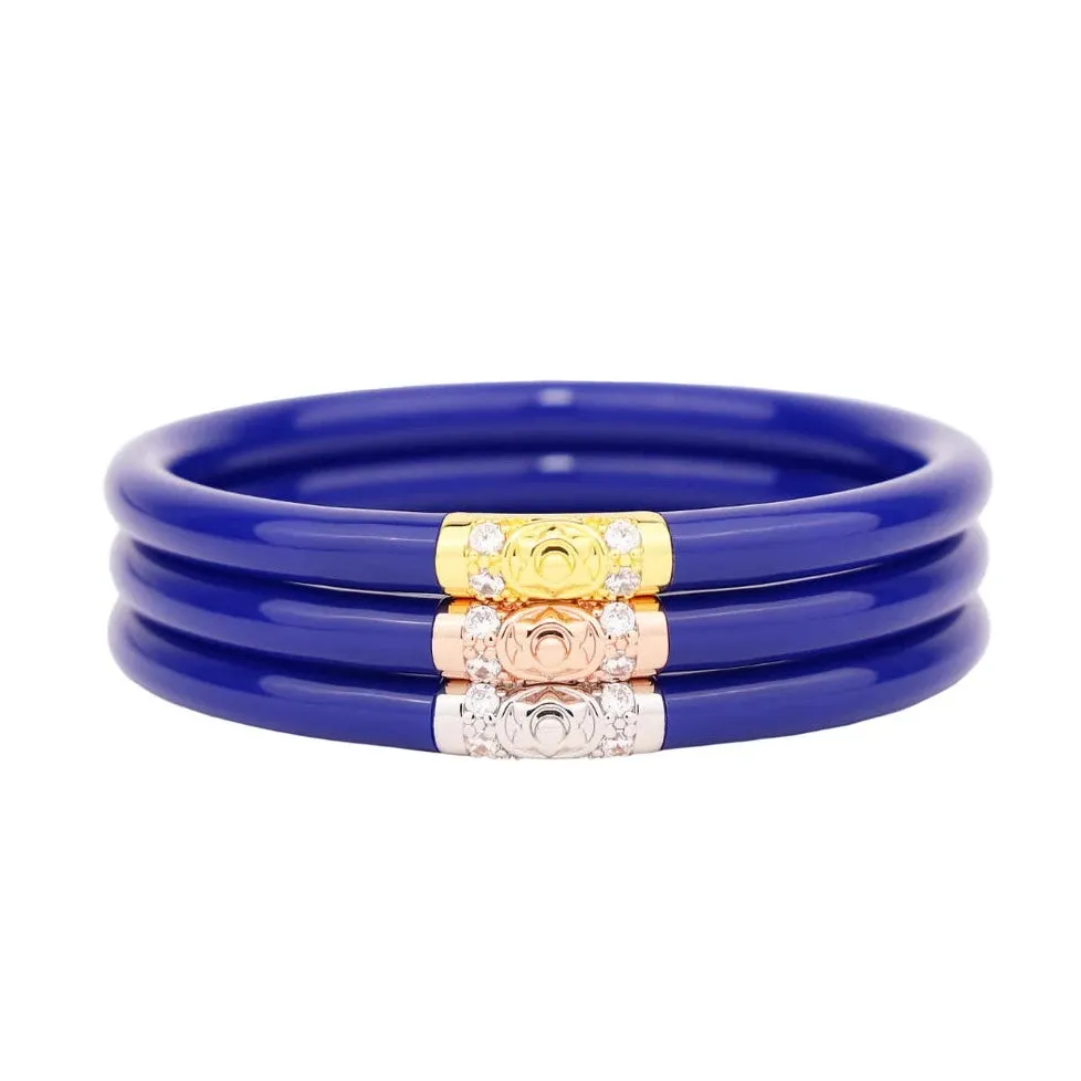 3 Kings All Weather Bangle Set of 3 - Lapis