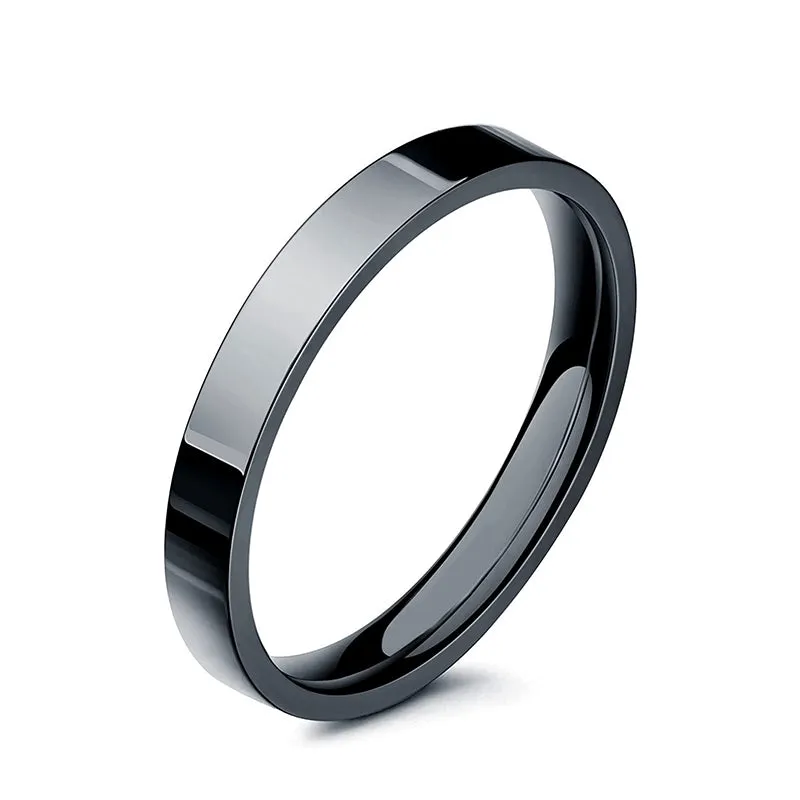 925 Sterling Silver Plain Ring Band