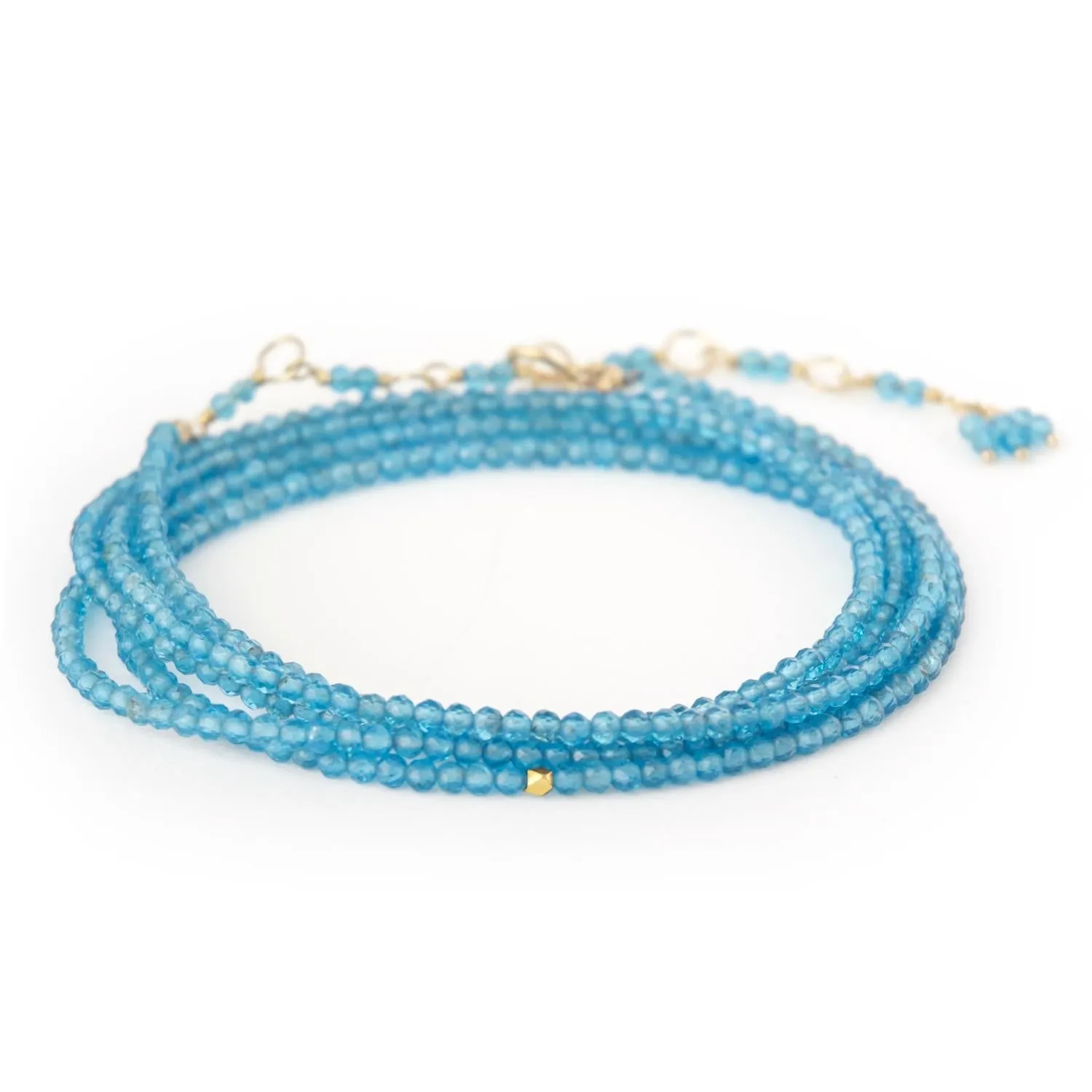 Apatite Wrap Bracelet/Necklace