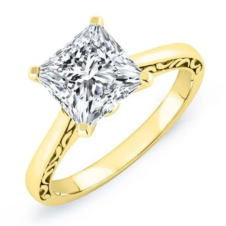 Astilbe - Princess Lab Diamond Engagement Ring (IGI Certified)