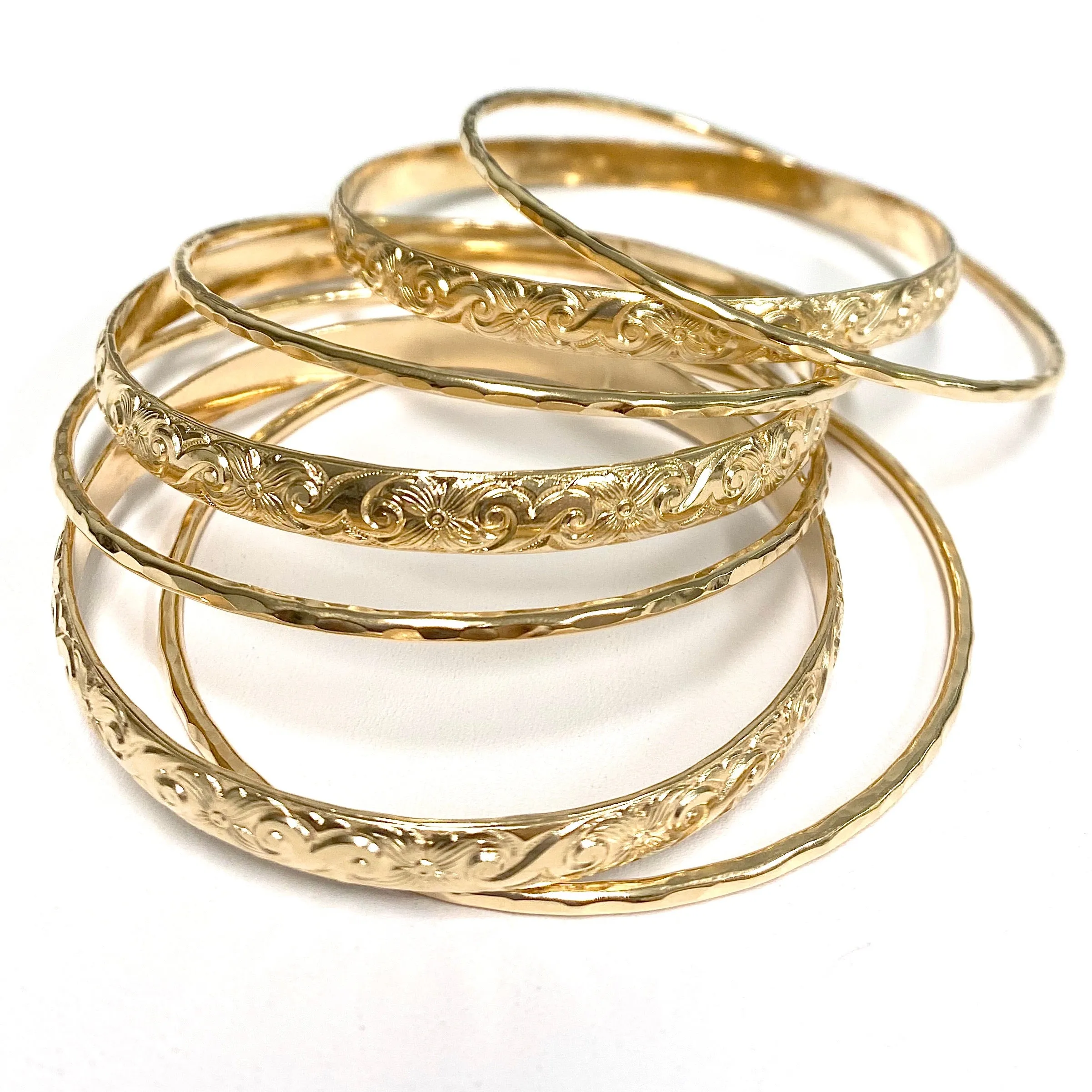 ATHENA bangle set - 6mm bangles (B484)