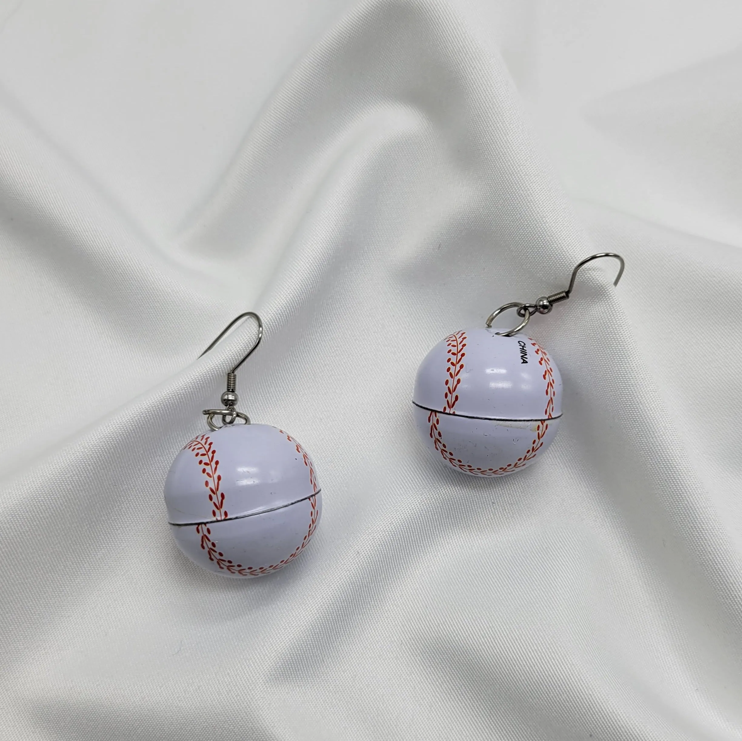 Baseball Earrings