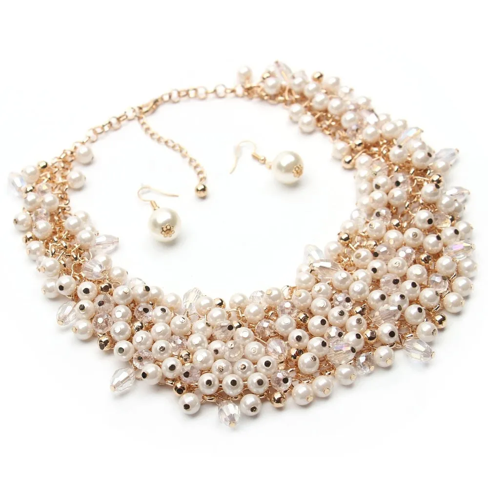 Bohemian Jewelry Statement Dress-up Necklace for Women as Party Accessories