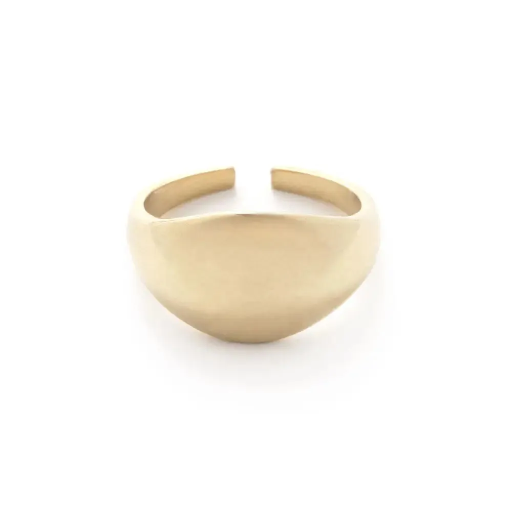 Brass Signet Ring