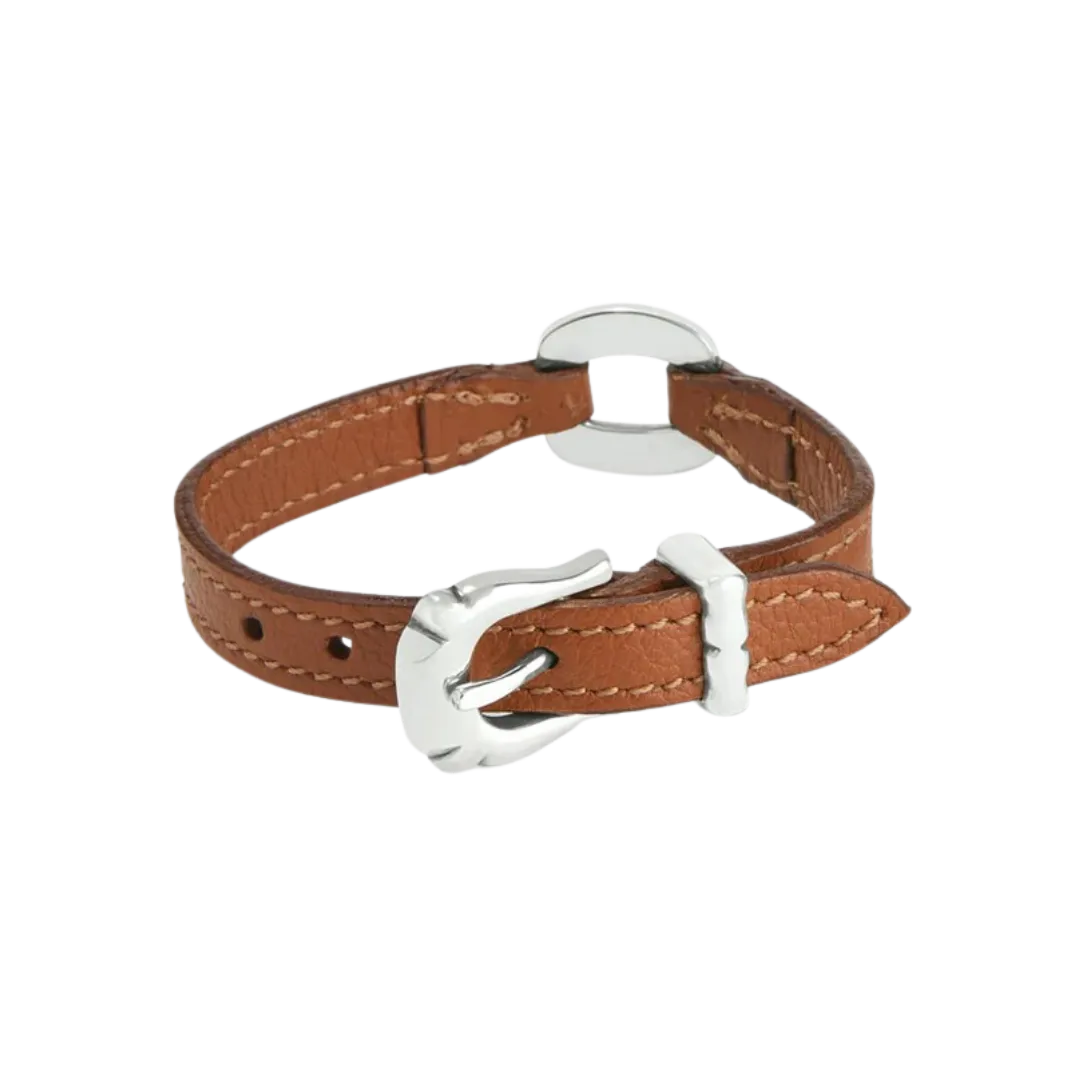 Brighton Women's Timeless Link Bandit Luggage Bracelet