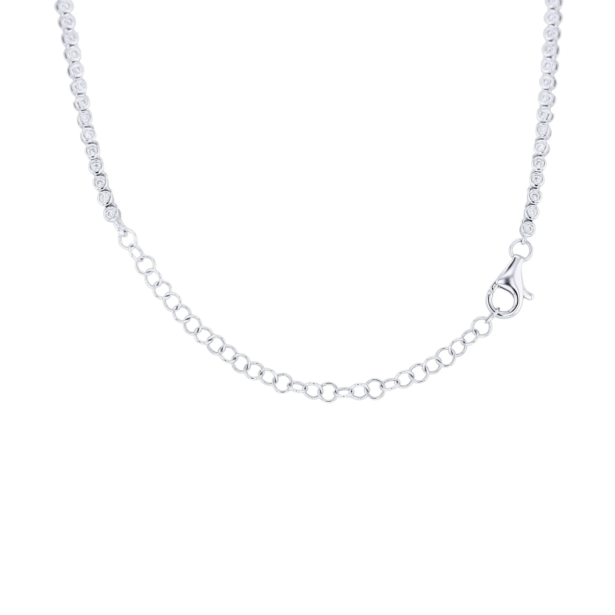 Calista Diamond Tennis Necklace