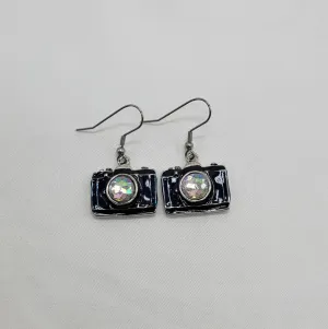 Camera Earrings