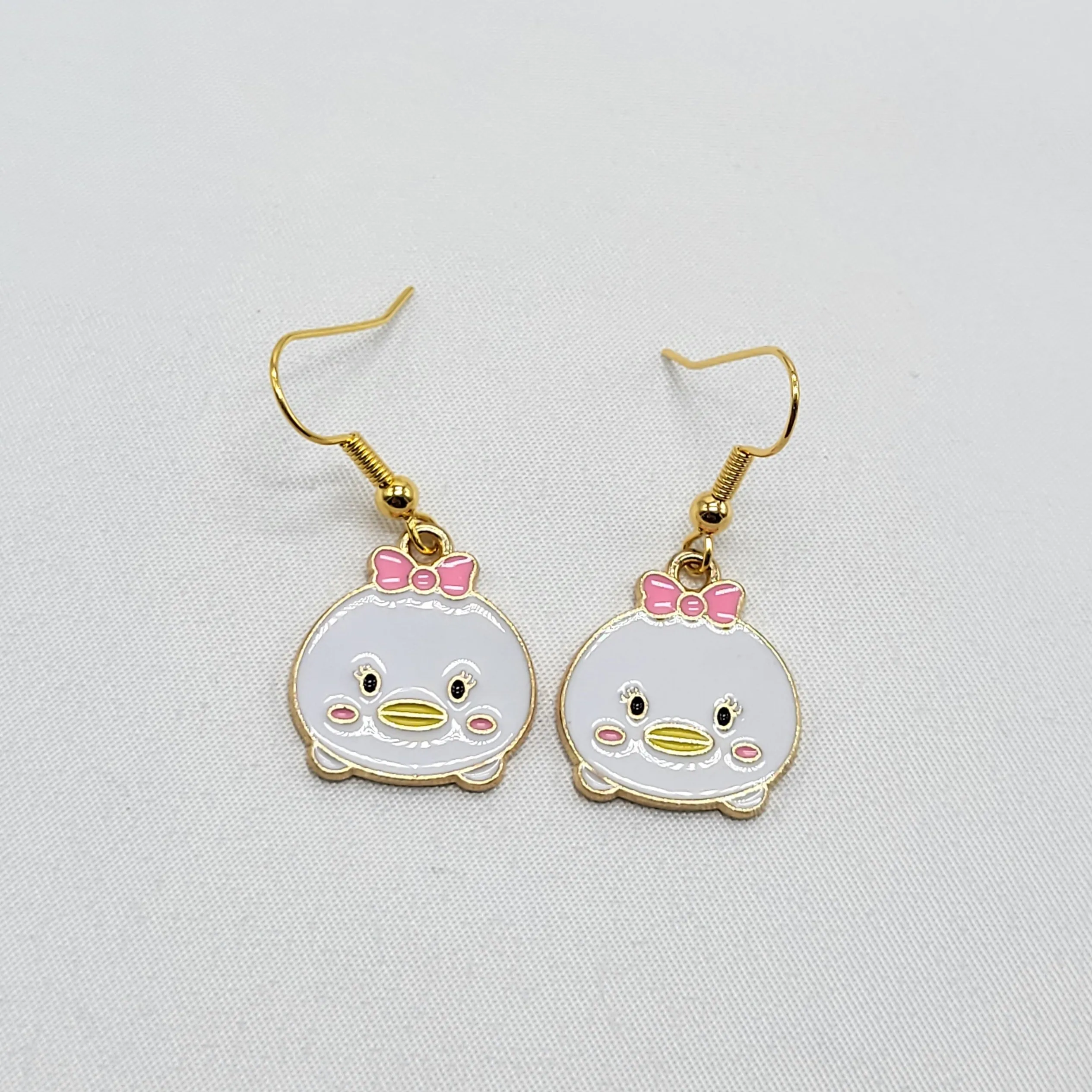 Cartoon Duck Earrings