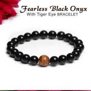 Certified Fearless 8mm Natural Stone Bracelet