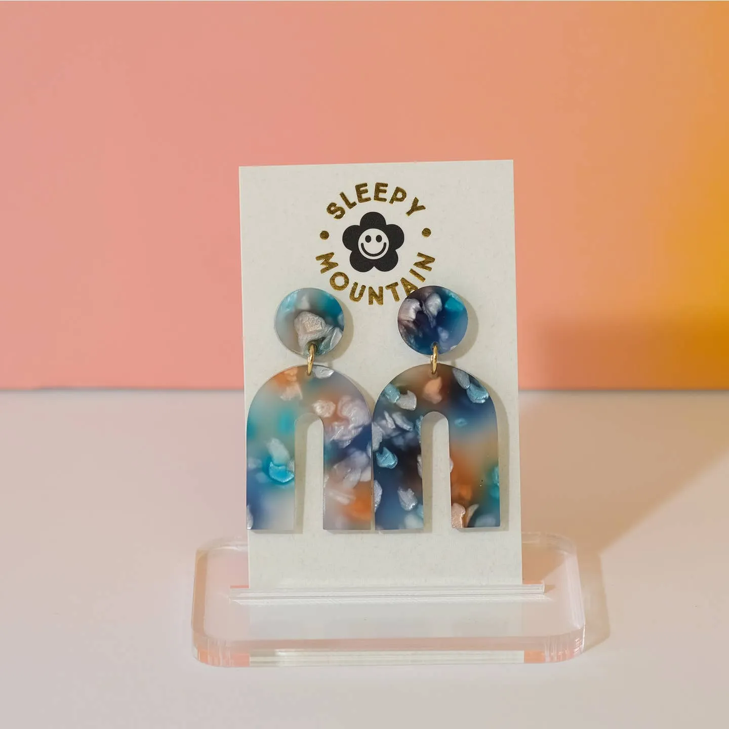 Colorful Acrylic Earrings