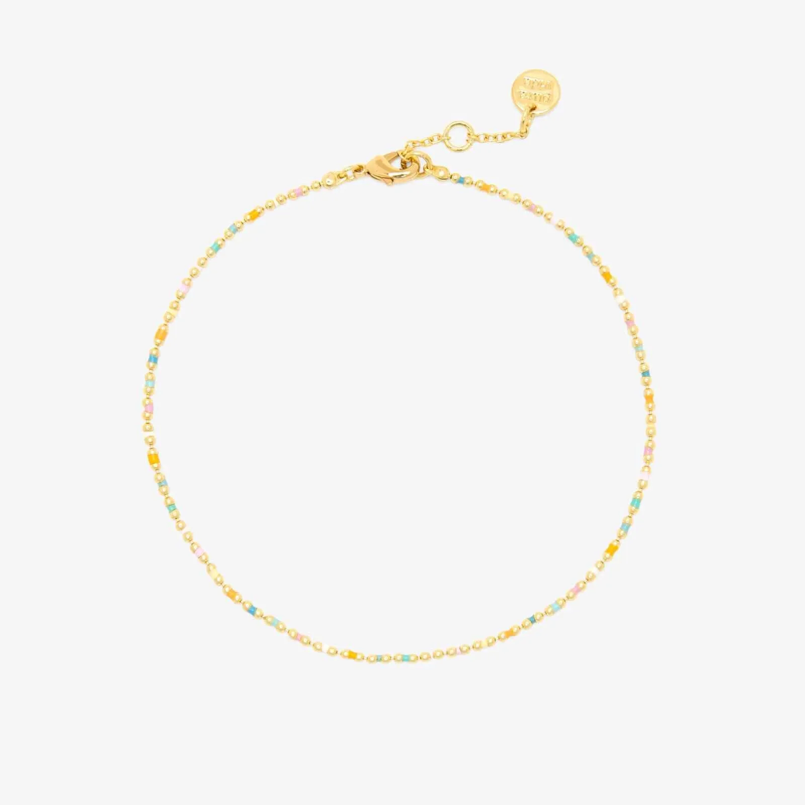 Dainty Enamel Chain Anklet