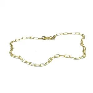 DAINTY PAPER CLIP ANKLET