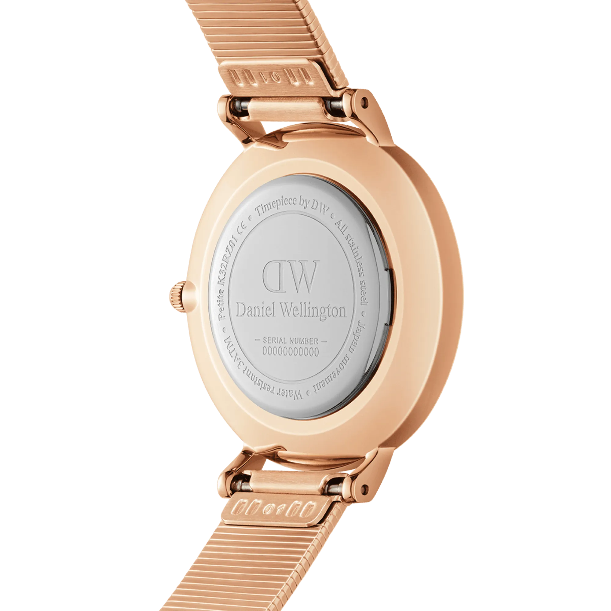 Daniel Wellington Petite 28 Lumine Rose Gold Mother of Pearl White Watch