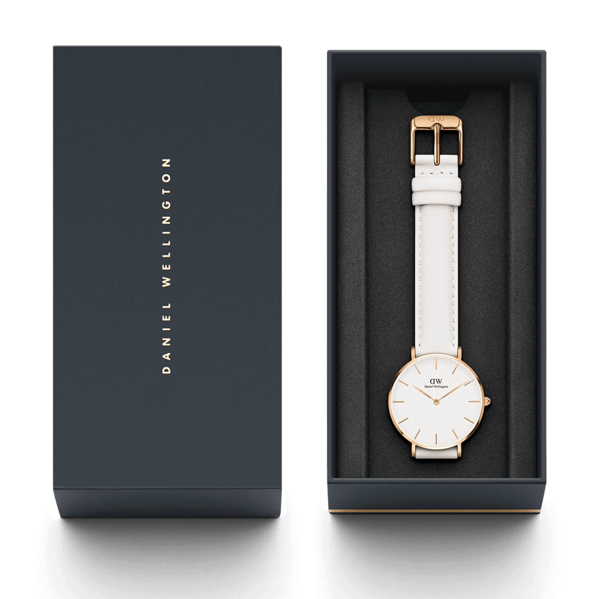 Daniel Wellington Petite 32 Bondi Rose Gold & White Watch