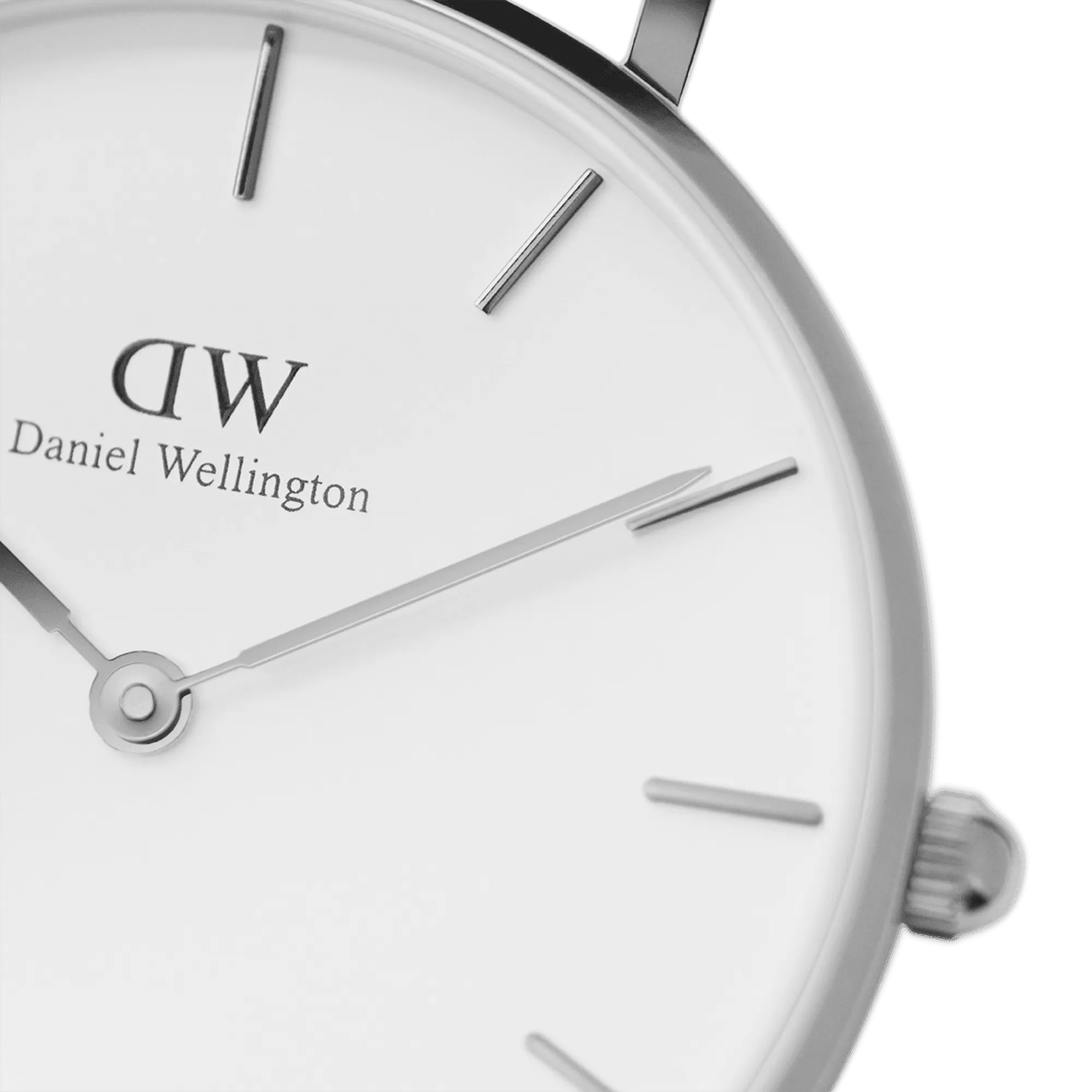 Daniel Wellington Petite 32 Silver & White Watch