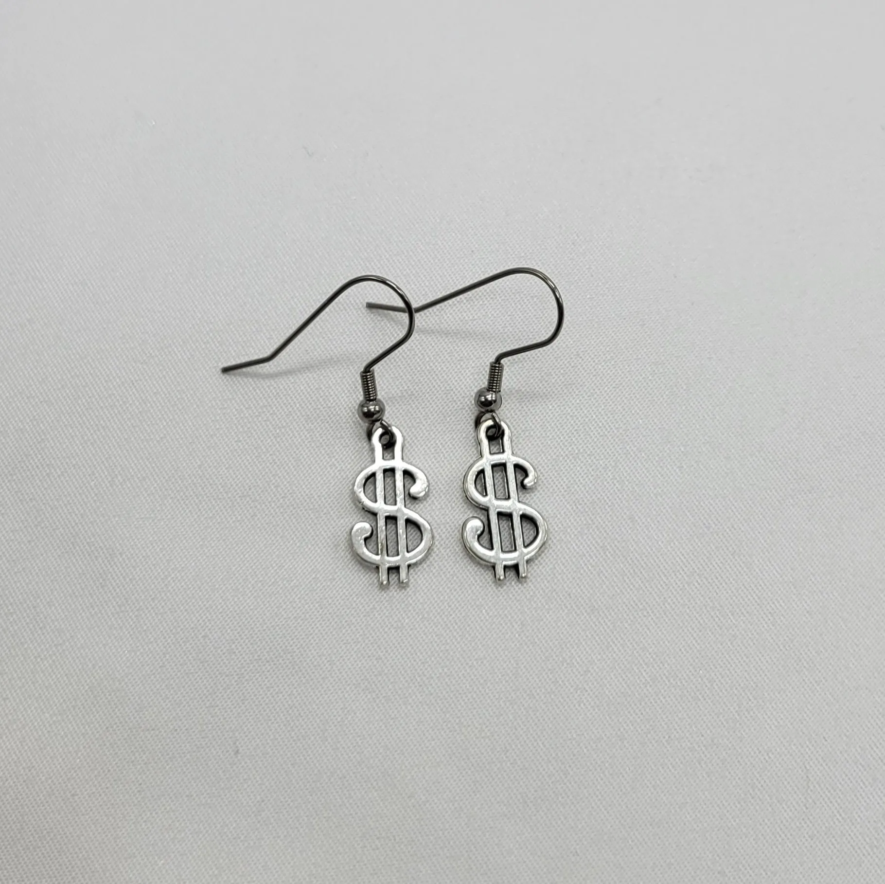 Dollar Sign Earrings