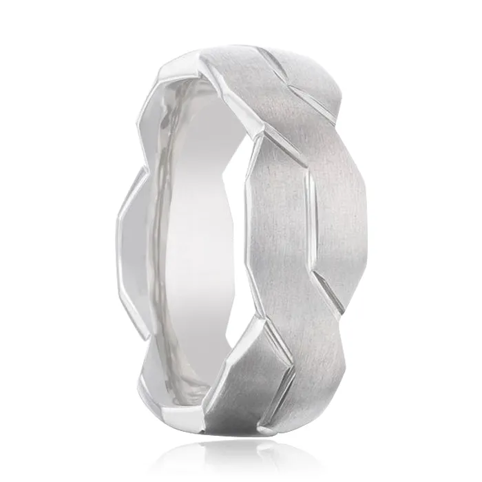 ENDURE | Titanium Ring Interlocking Infinity Symbol