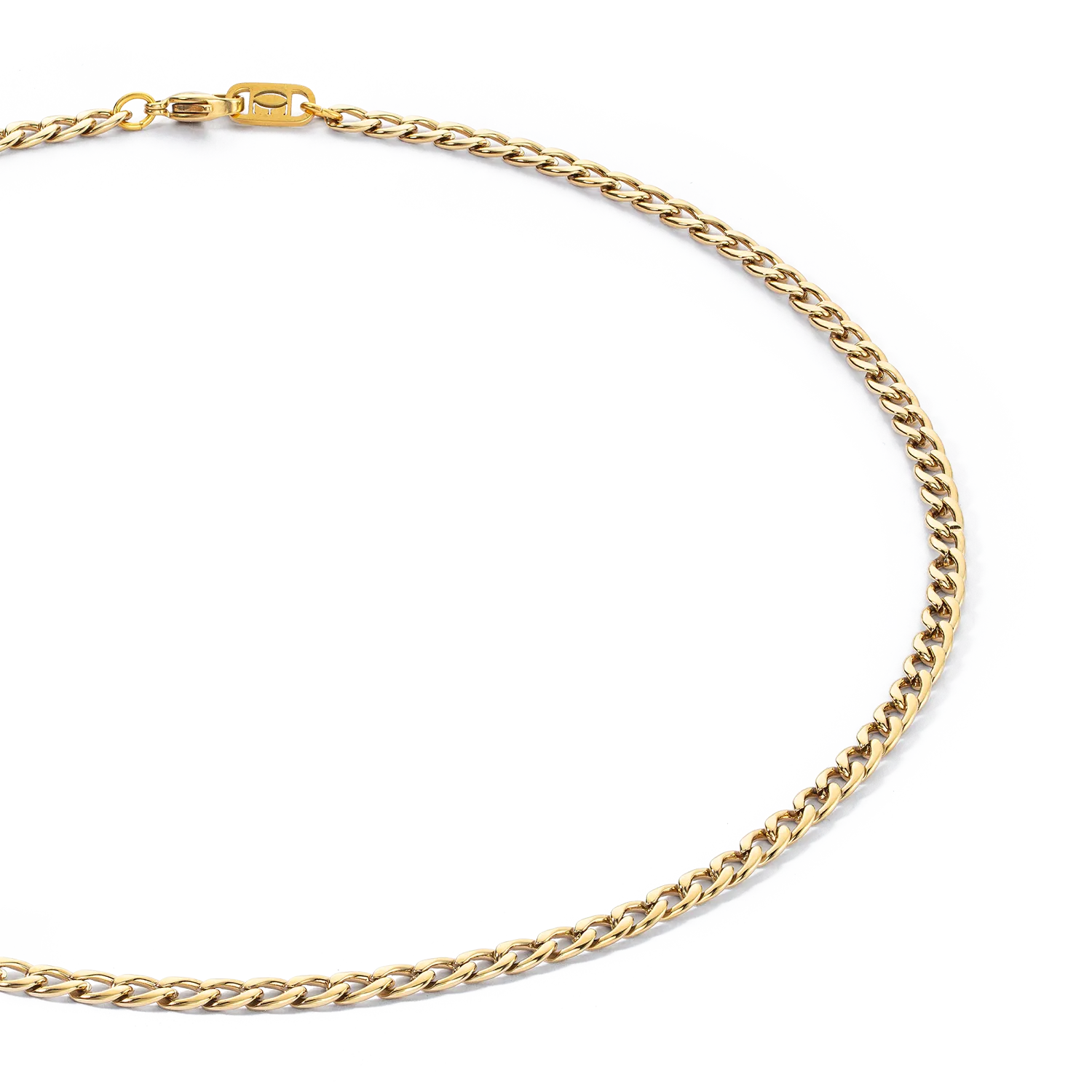 Extension chain 50 cm gold