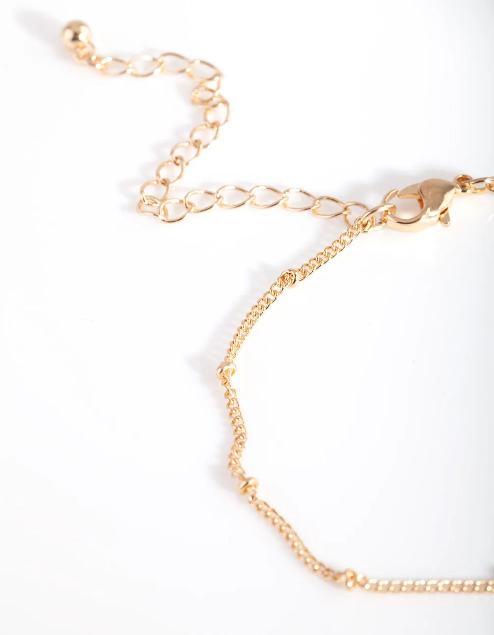 Gold Bead Bracelet