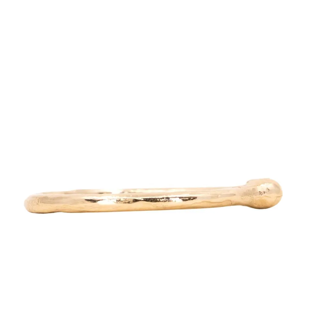 Gold Dewdrop Stacking Rings