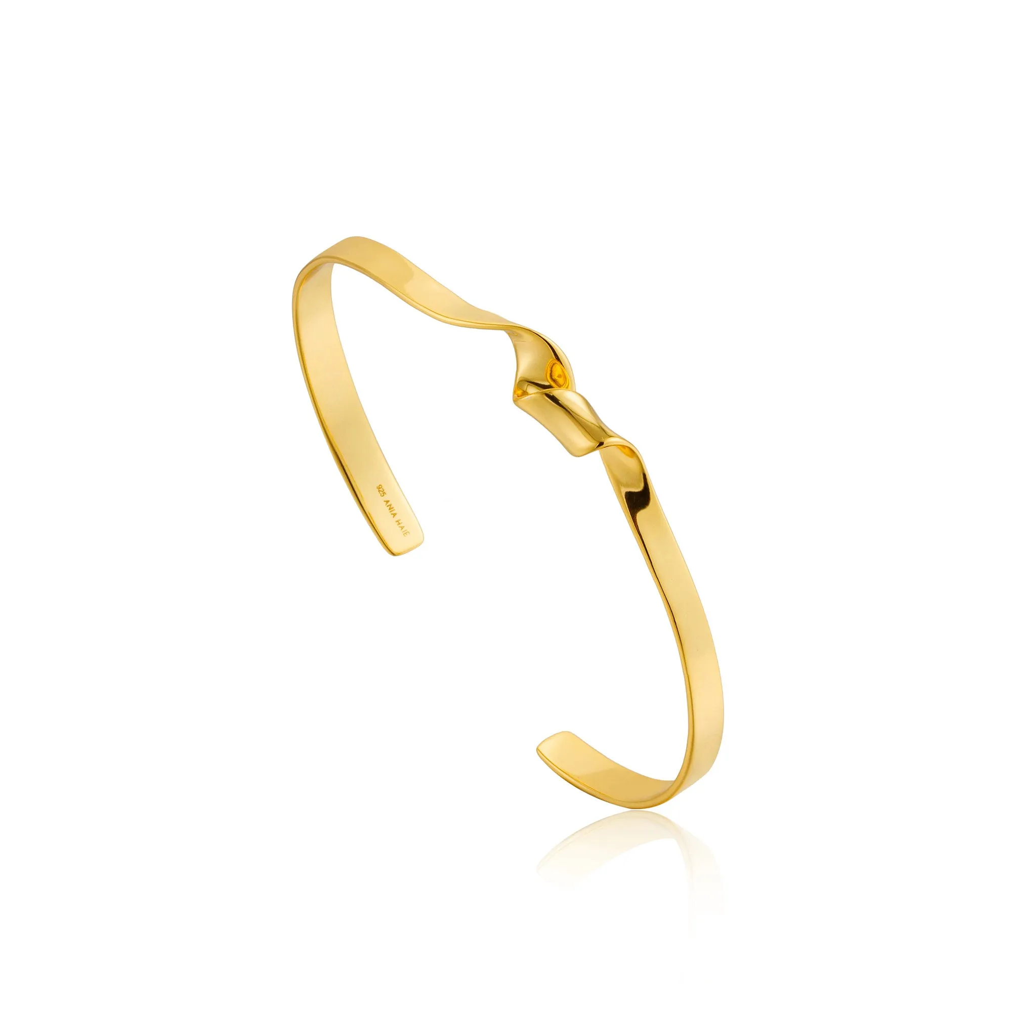 Gold Twister Cuff