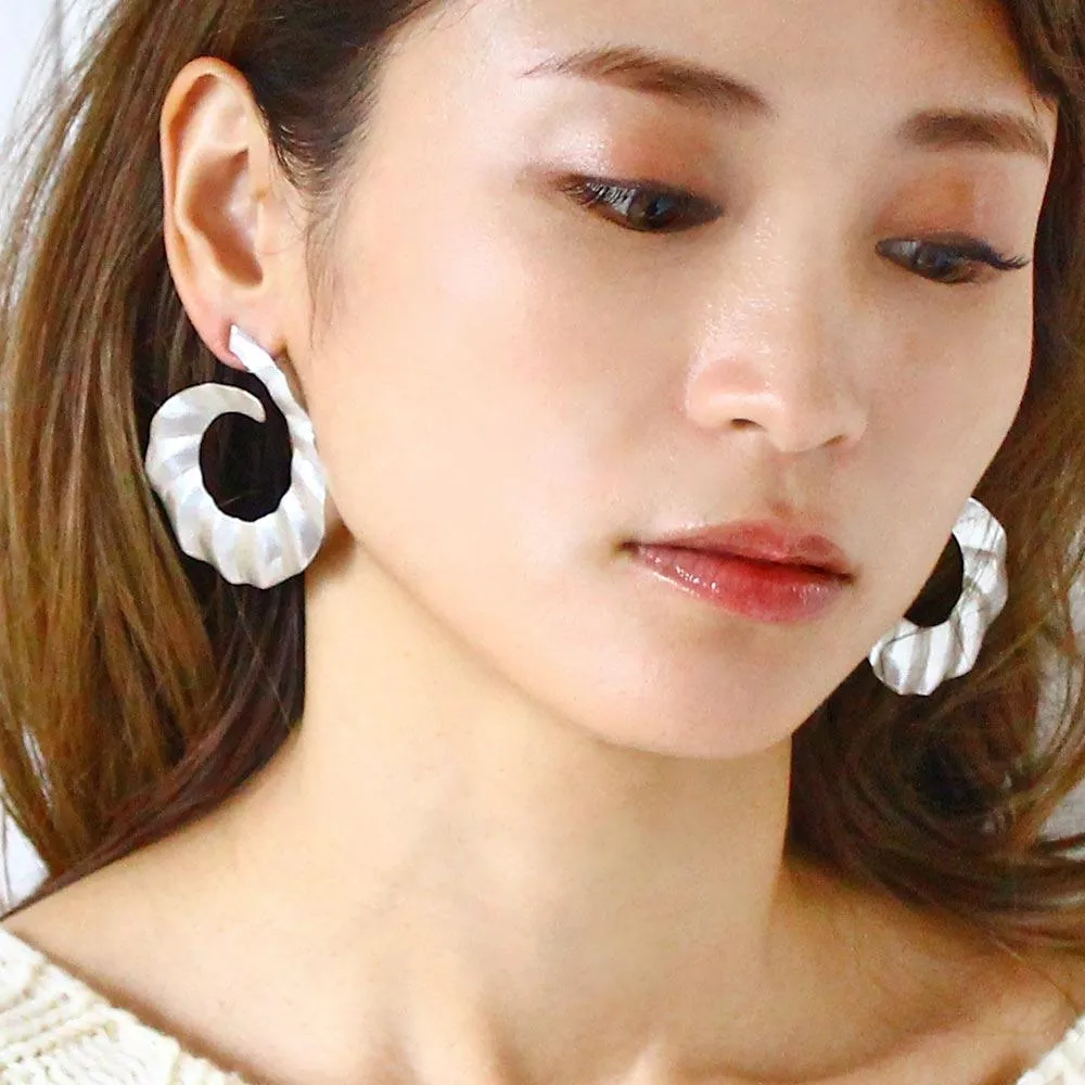 Horn Post Earrings