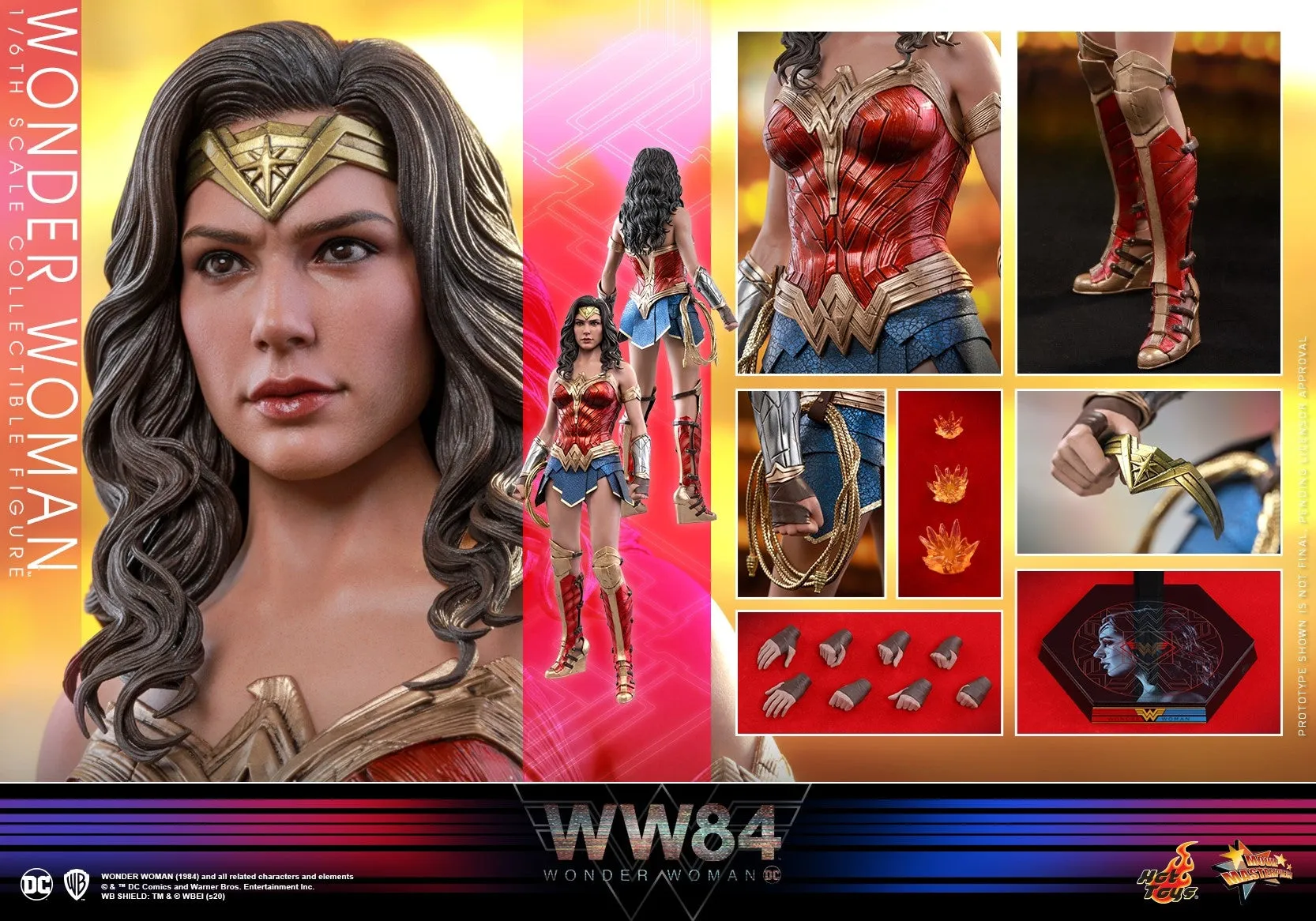 Hot Toys - MMS584 - Wonder Woman 1984 - 1/6th scale Wonder Woman Collectible Figure