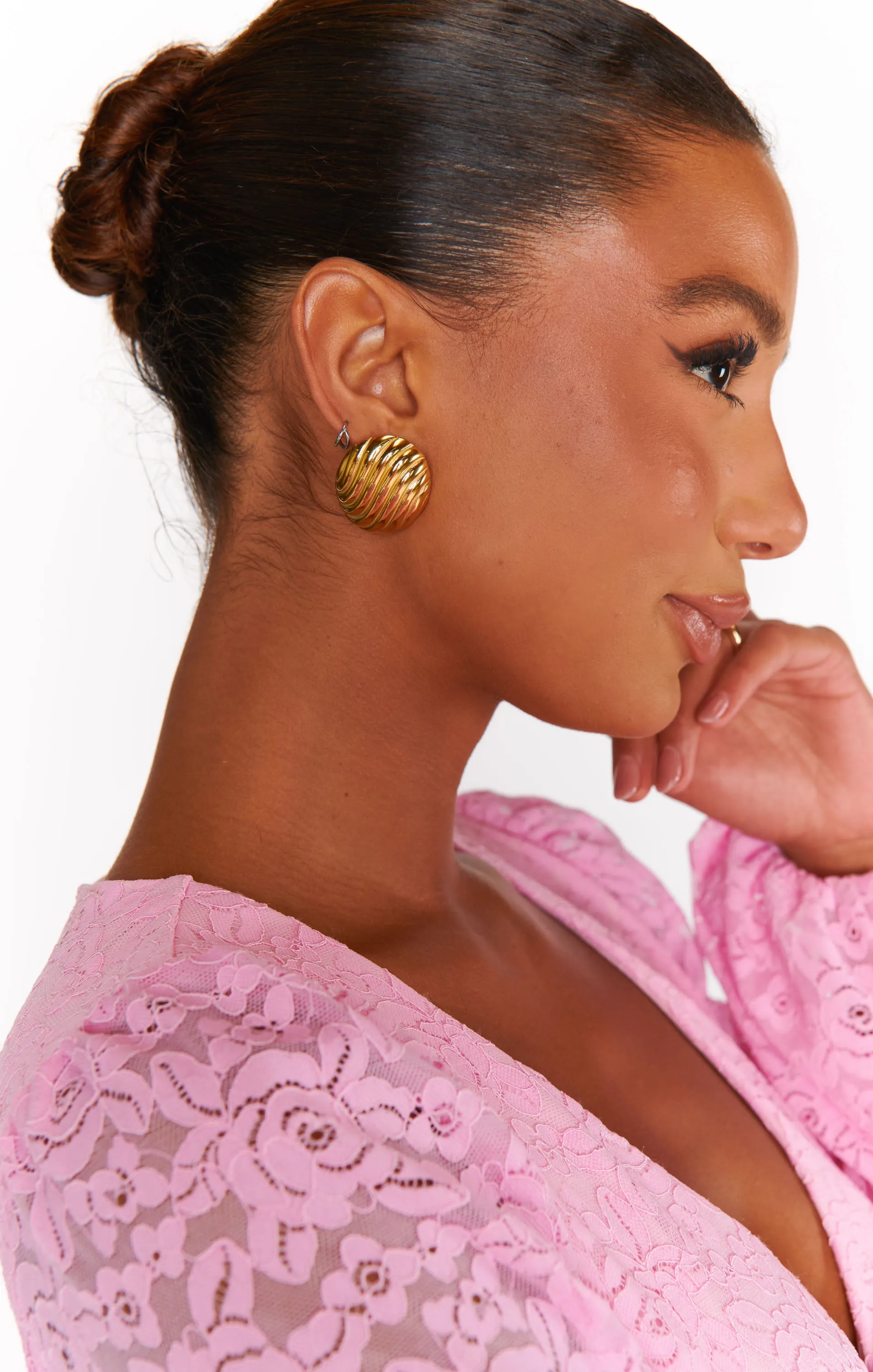 Jackie Mack Jess Earrings ~ Gold