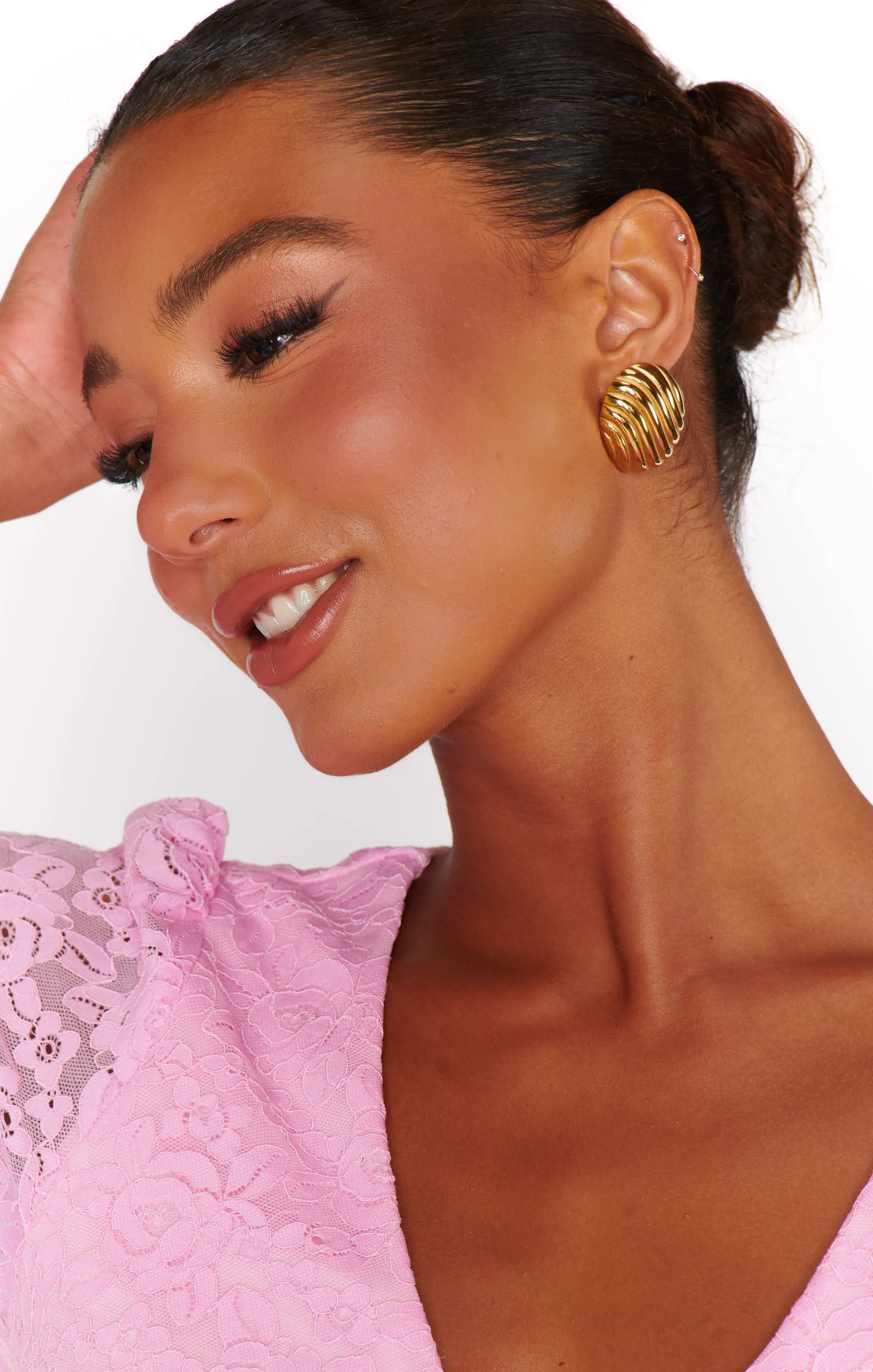 Jackie Mack Jess Earrings ~ Gold