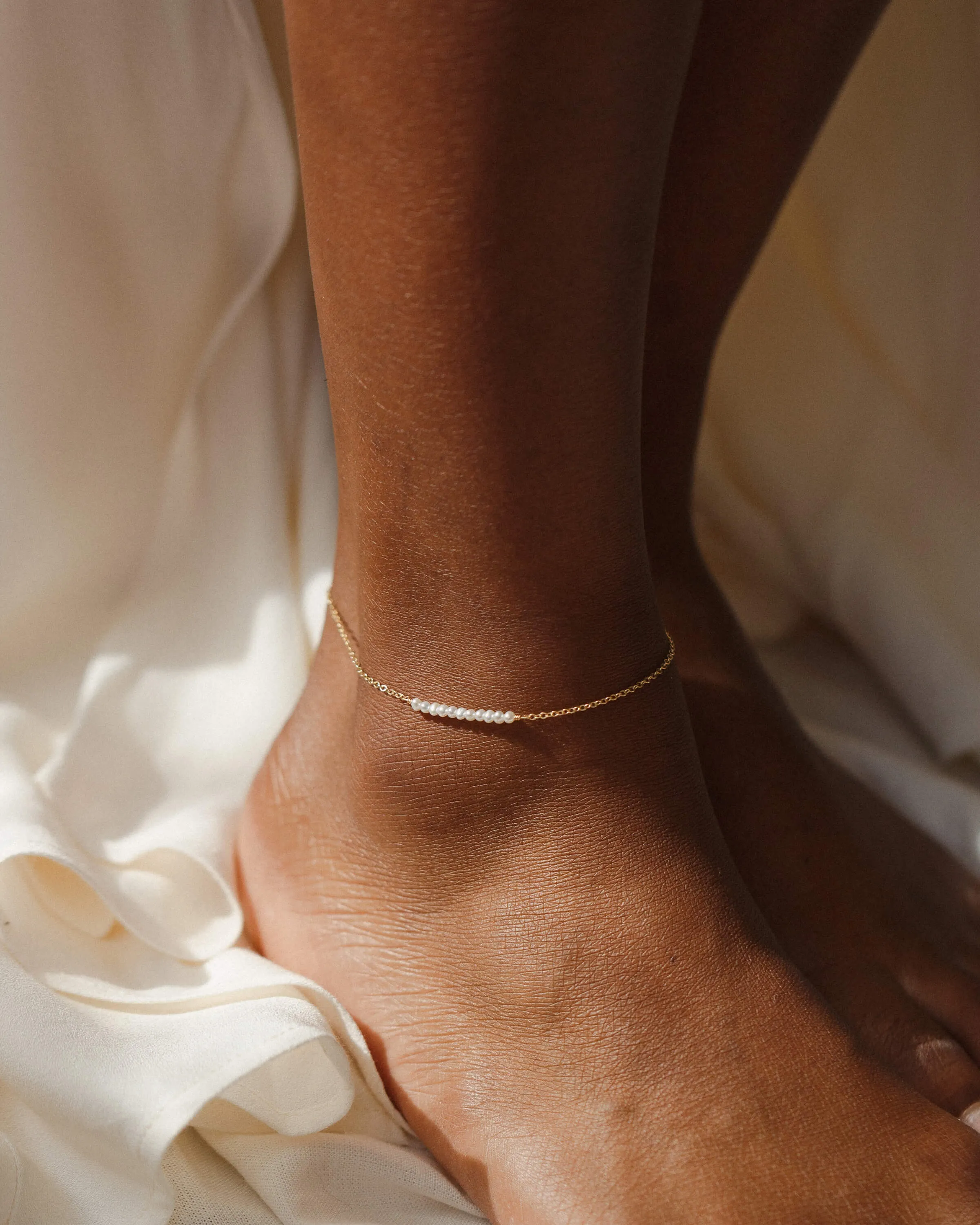 Maia Gemstone Anklet