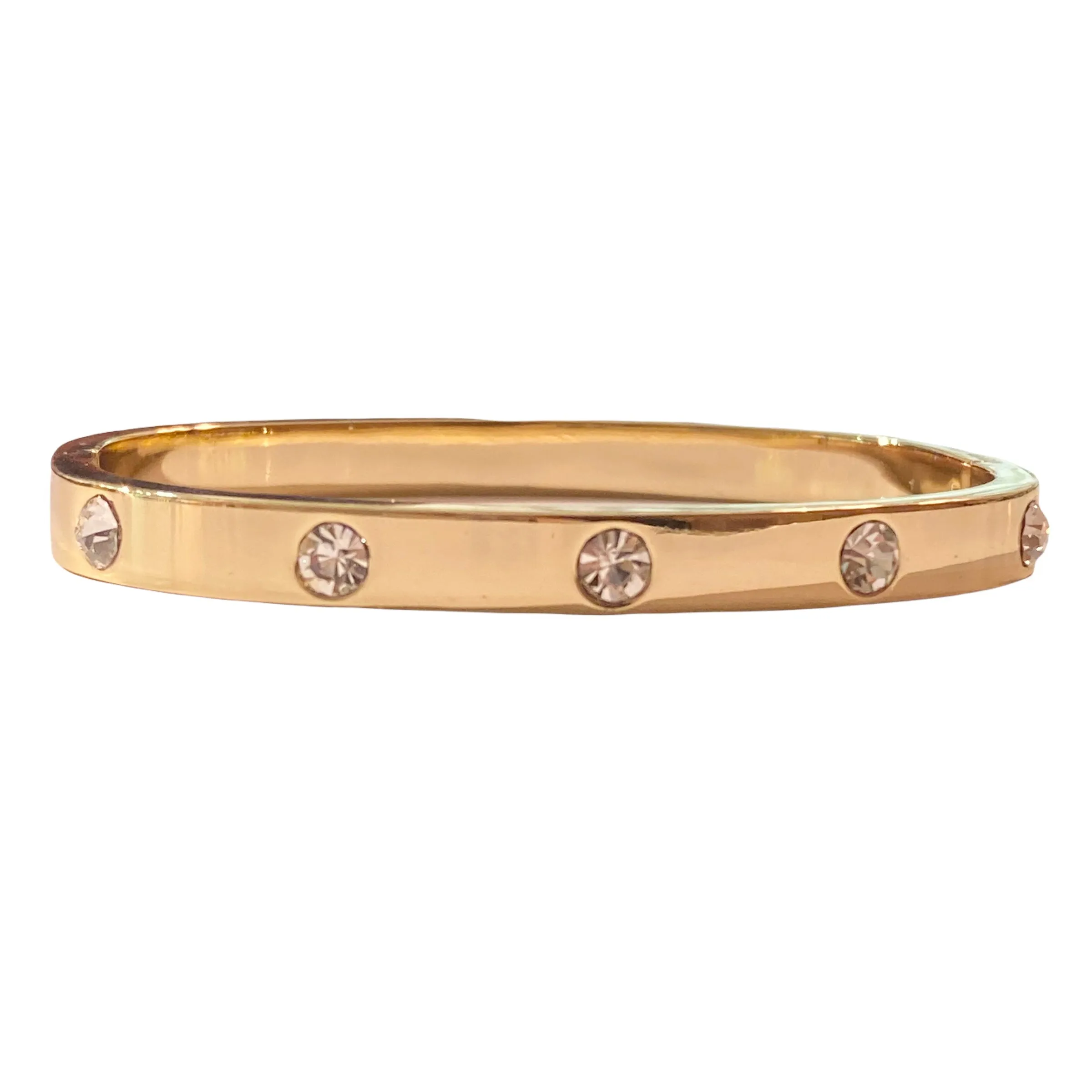 Noelia Thick Crystal Bangle