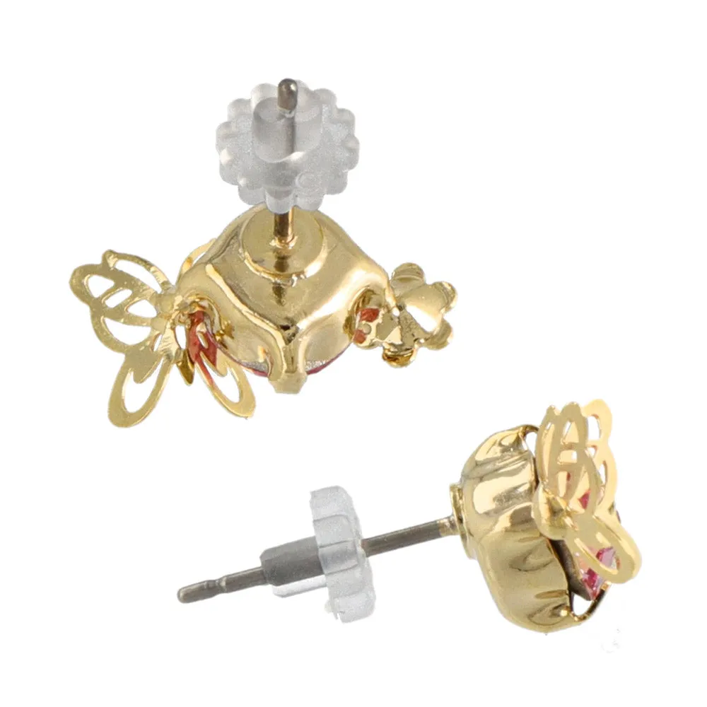 Openwork Butterfly Stud Earrings