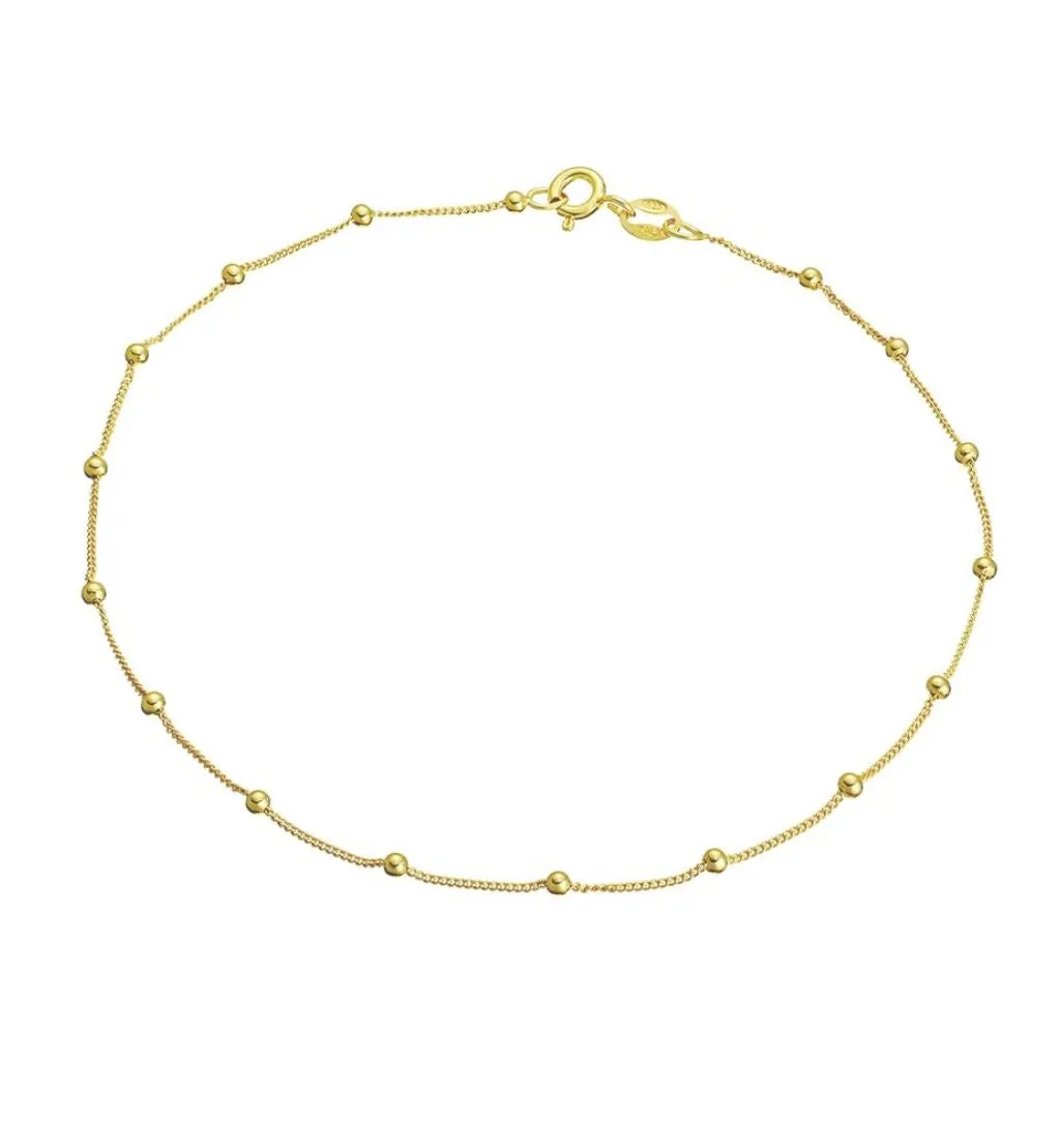 Petite Ball Anklet