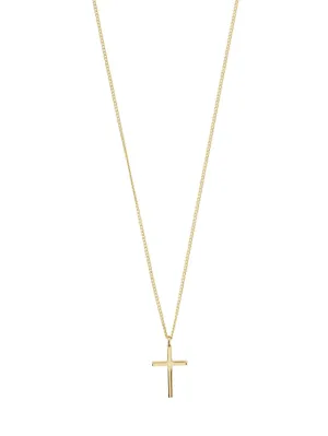 PILGRIM Daisy Cross Pendant Necklace