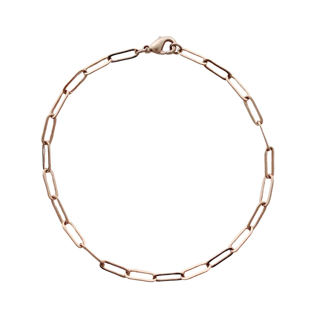 Piper Paperclip Chain Bracelet