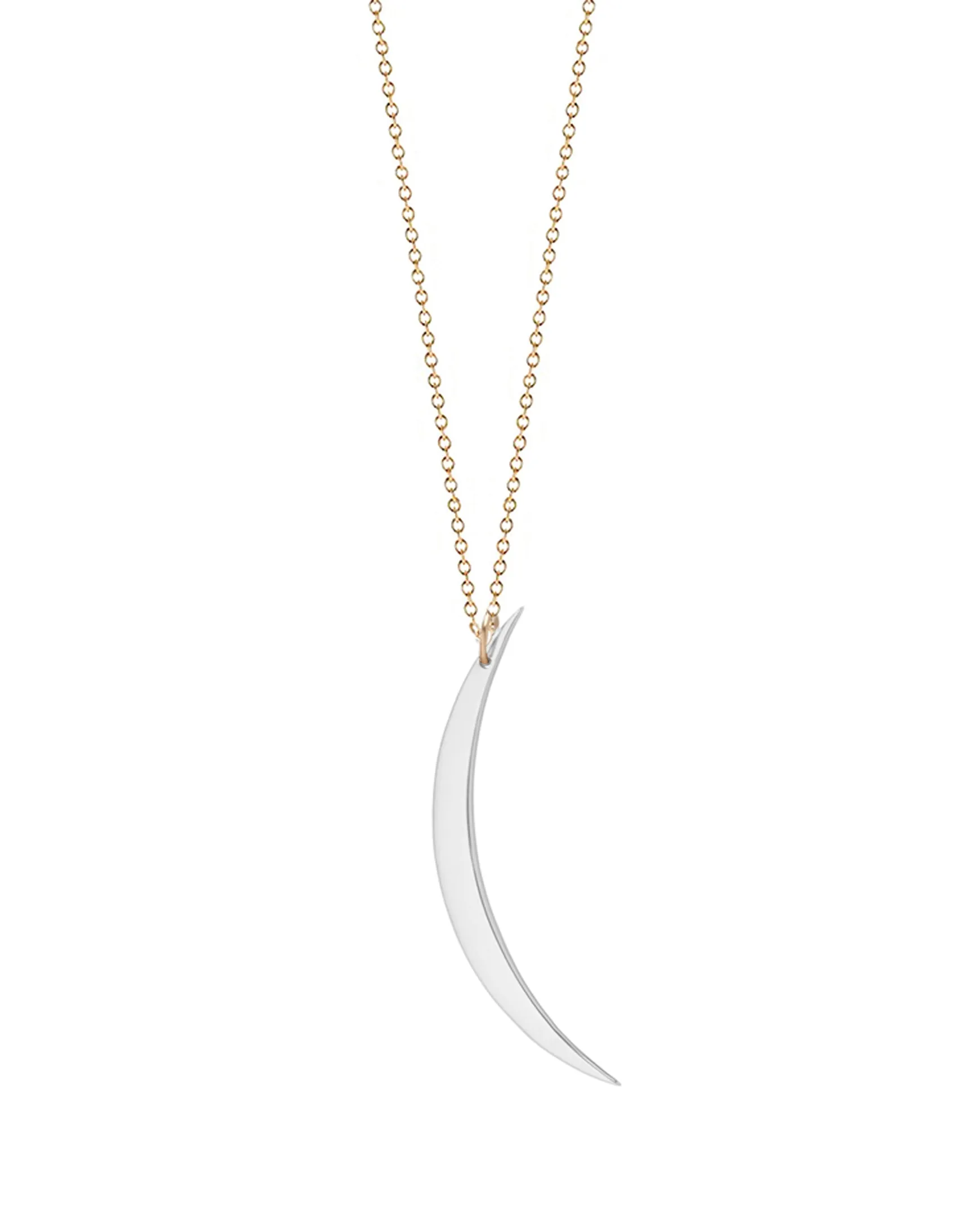 Quarter Moon Necklace