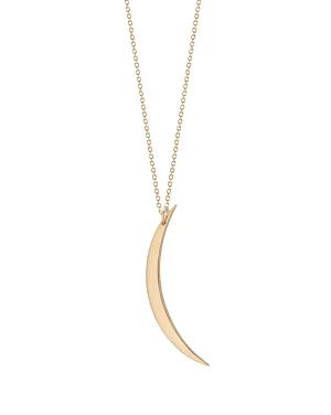 Quarter Moon Necklace