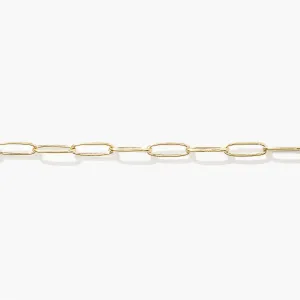 Refined Paperclip Anklet