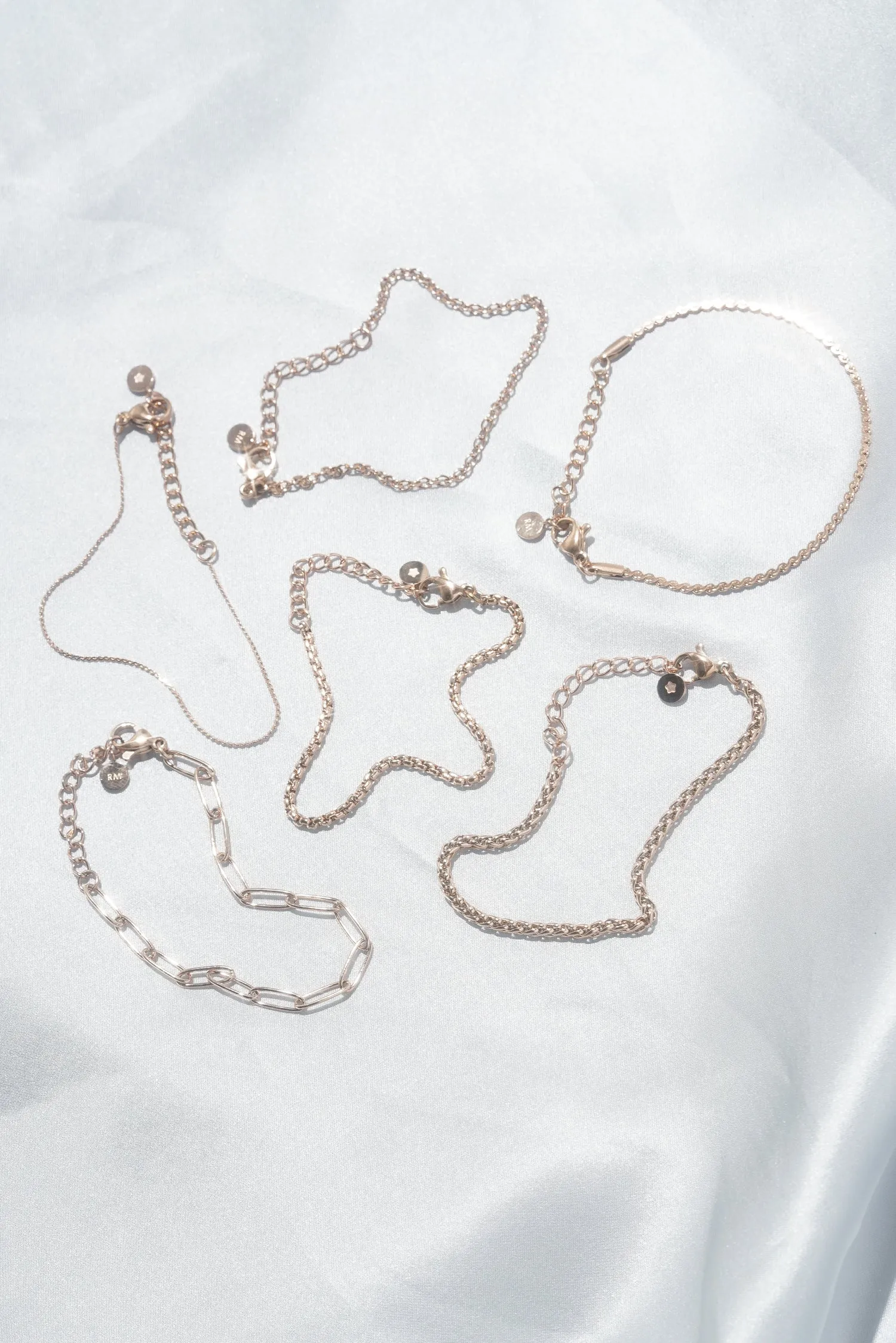 Refined Paperclip Anklet