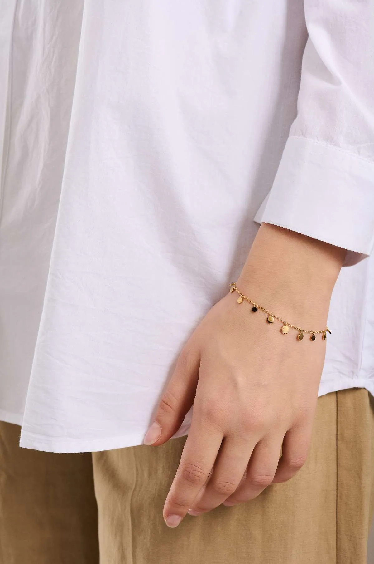 Sheen Gold Bracelet