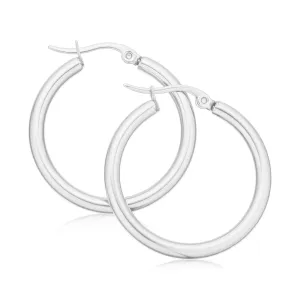 Stainless Steel Hoop Earrings