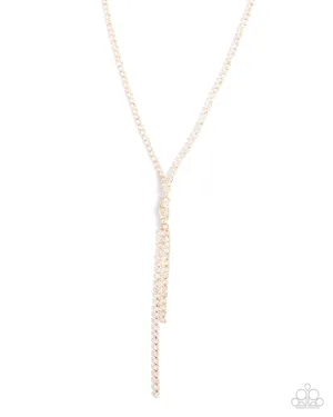 Timeless Team - Gold Necklace - Paparazzi Accessories