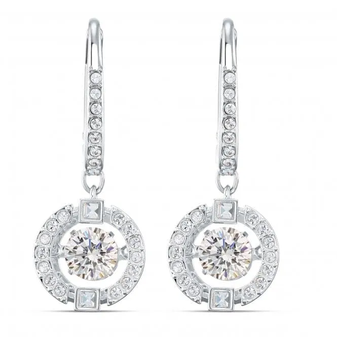 Timeless White Sparkling Earrings 5504652