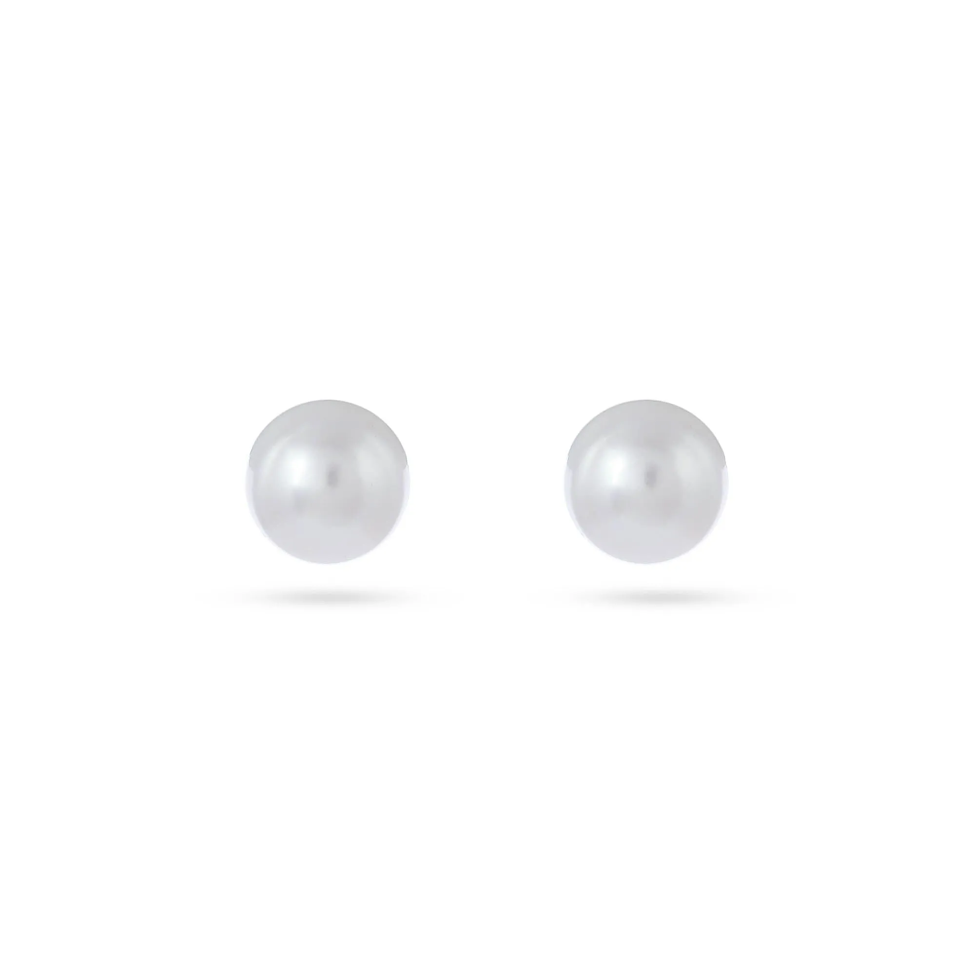 Two in One White Pearl Earrings | Freshwater Pearl - From Purl